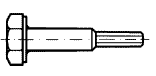 Śruba pasowana z łbem sześciokątnym do połączeń HV