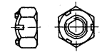 Nakrętki sześciokątne samozabezpiecząjące pełnometalowe